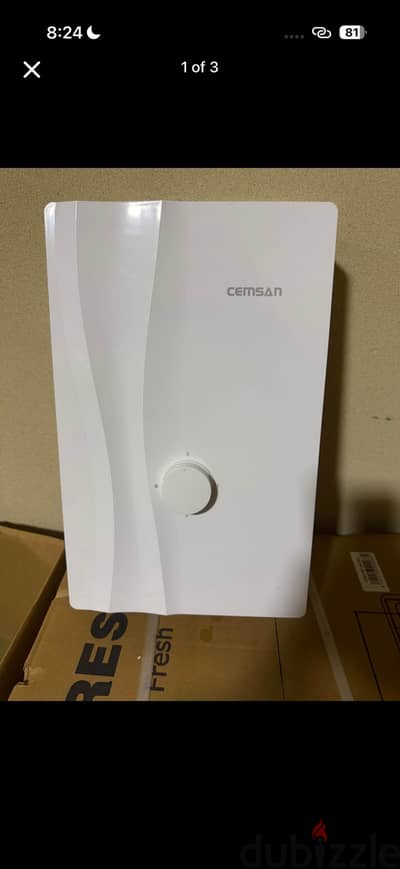 سخان فوري 10.5kw من cemsan استعمال ١٥ يوم فقط السعر قابل للتفاوض