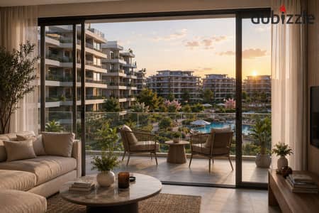 Apartment with a Stunning Landscape View for Sale at an Unbeatable Price with Flexible Installments in One of the Finest Compounds in Old Sheikh Zayed