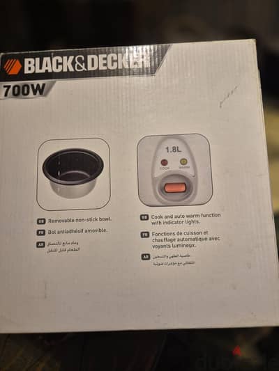 rice cooker black and decker