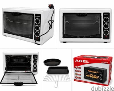 فرن كهربائي ASEL AF-0023 – 33 لتر جديد