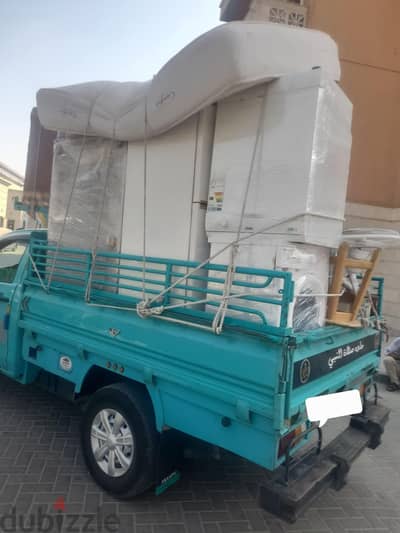 عربيه نص للنقل العفش والاغراض الخفيف