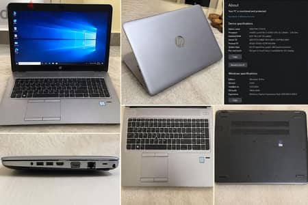 HP laptop core i5 , ram 8GB -SSD128GB, شاشه 15.6بوصه