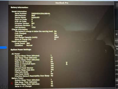 Macbook pro 15 inch - 2018