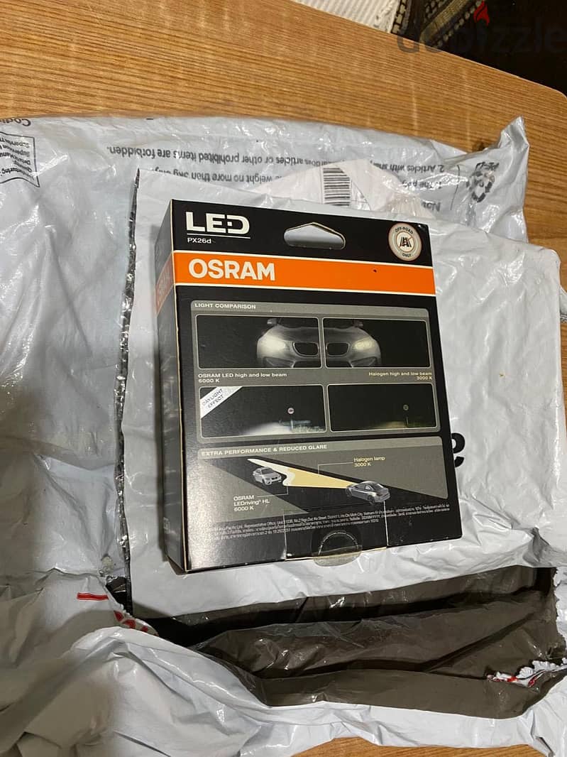 Front LED lights H7 (OSRAM) 2