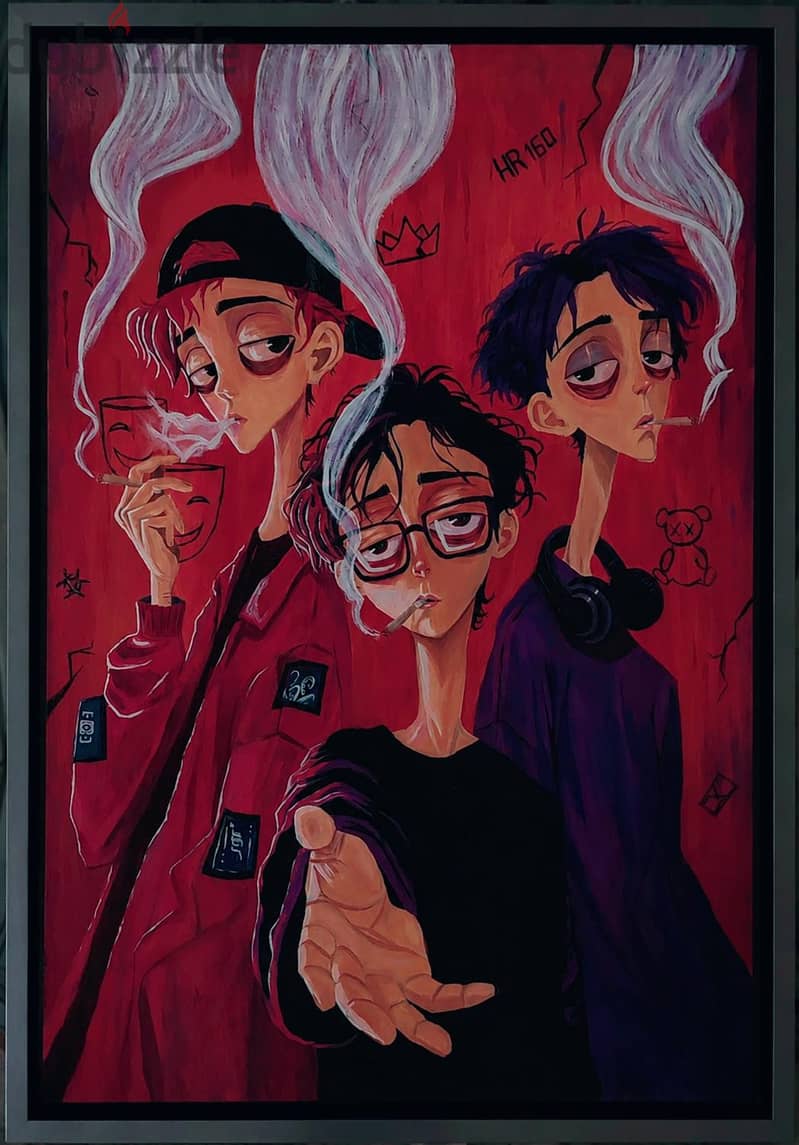 The Smokers (painting) 1
