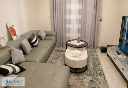 Furnished 120 sq m apartment for rent in Gardenia City Zone 6 Compound, Nasr City, near main roads.