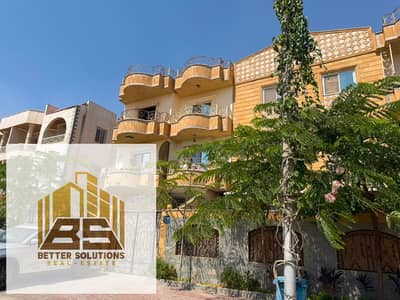 Apartment for sale in the Fifth Villas neighborhood of Al-Obour City- 165 meters