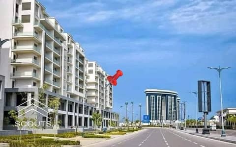 Apartment immediately delivered on the beach and the lagoon in New Alamein; live and invest with the highest returns directly in Mazarine, North Coast