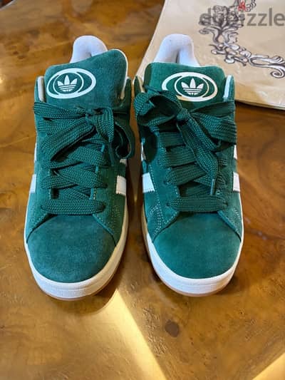 Green Adidas Campus