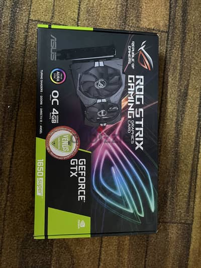 Gtx 1650 Super GDDR6 ASUS ROG STRIX GAMING