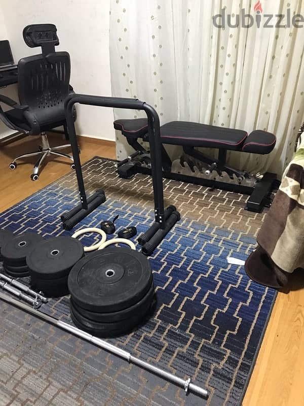 complete home gym equipment bundle 13