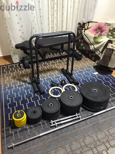 complete home gym equipment bundle