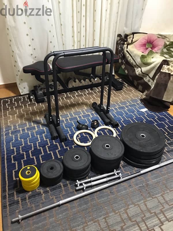 complete home gym equipment bundle 14