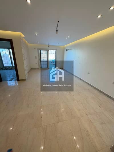 Ground floor apartment for rent with a garden in Elkhmayel Compound - Sheikh Zayed