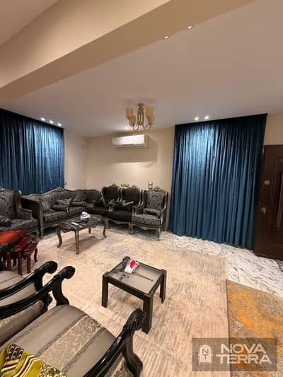 Furnished apartment for rent in Zayed Heights compound.