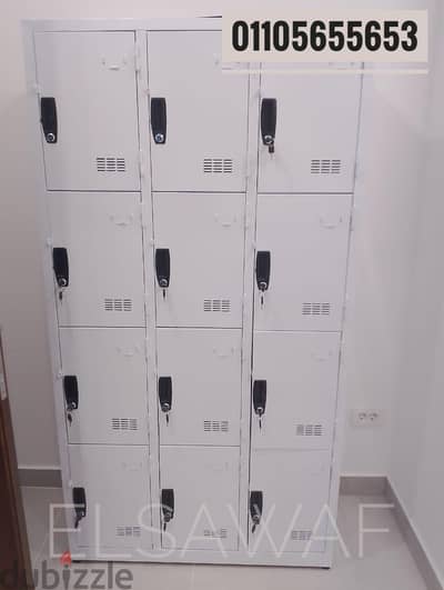 لوكر،locker,صاج محمل دهانات اليكتروساتيك ،وحدات تخزين ،دولاب،لوكرز