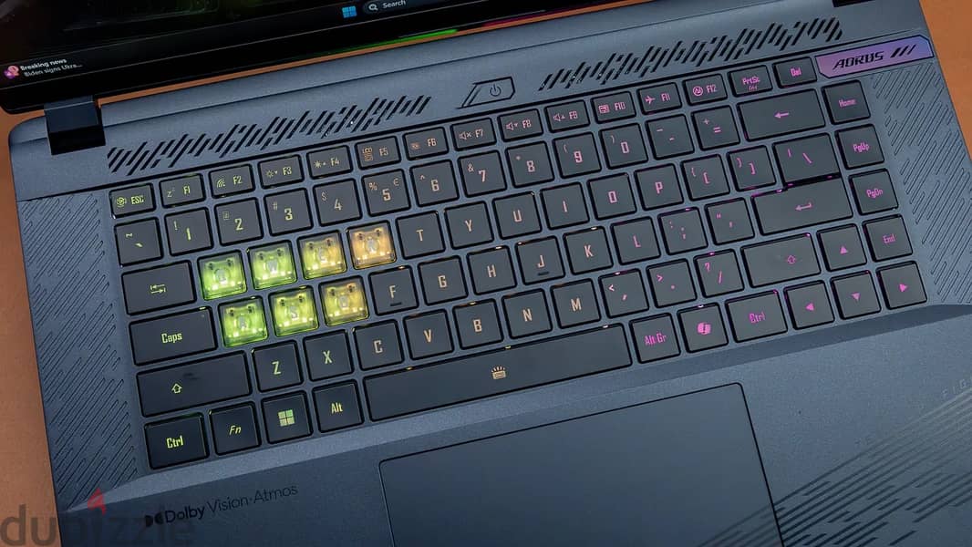 Aorus 16X Gaming Laptop 7