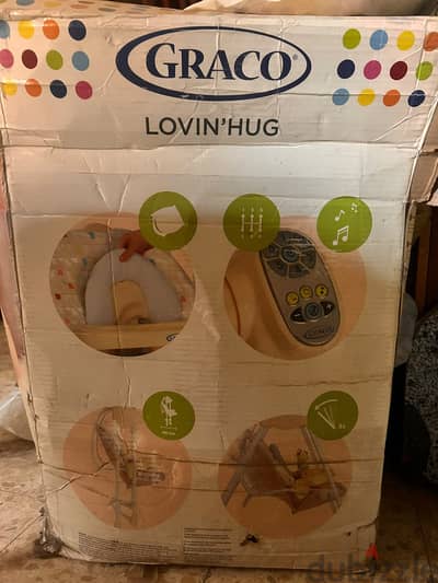 مرجيحه الأطفال الكهربائية Graco Lovin' Hug
