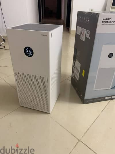 بالكرتونة -Xiaomi Smart Air Purifier 4 – منقي هواء شاومي الأصلي