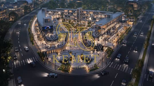 COMMERCIAL GROUND FOR SALE 109 + 118 OUT AREA SQ M NORTHEN LOTUS GOLDEN SQUARE DELIVERY 3 YEARS NEW CAIRO