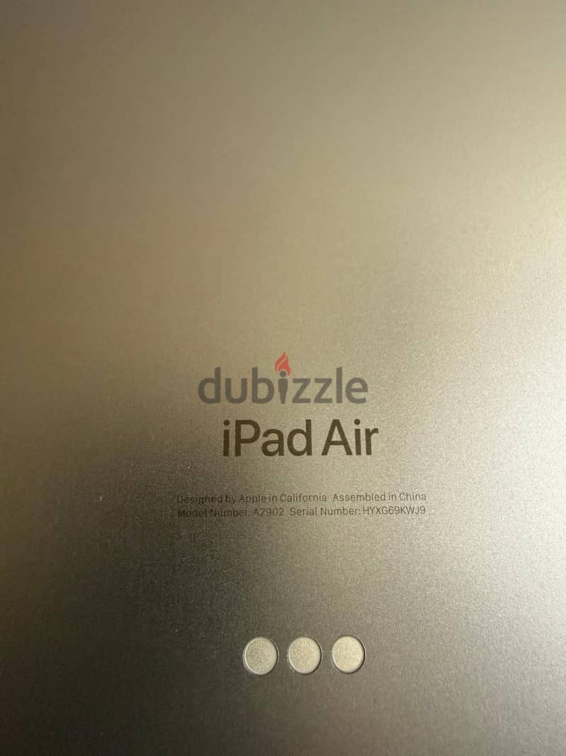 Apple iPad Air M2 (6th generation) - ايباد اير ام ٢ ١١ بوصة 1