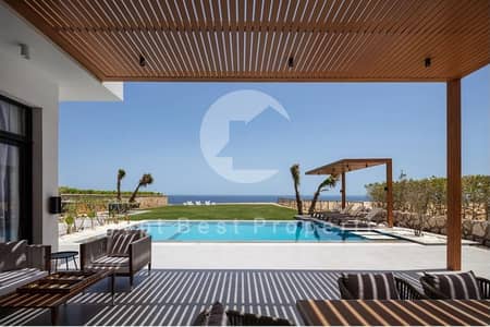 LAST FIRST ROW VILLA WITH LOWEST PRICE IN REDSEA, 0% DOWNPAYMENT BY ORASCOM