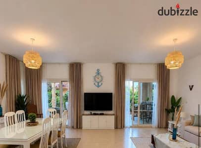 Duplex  With Direct Pool View Furnished & Equipped For Rent -  Amwaj North Coast