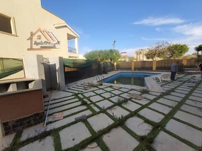 فيلا لايجار القانون بمدينتى نموذج W استاند الون بحمام سباحه