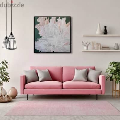 Abstract Textured Painting Size 100x100