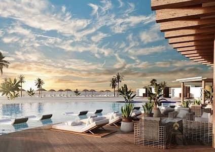 An exceptional chalet in a prime location at Cali Coast—a unique opportunity to own a unit offering views of both the sea and the lagoon from every an