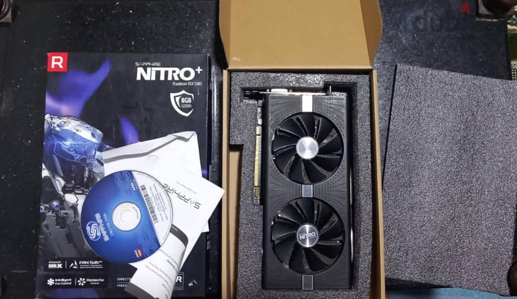 rx 580 8gb sapphire nitro plus 4