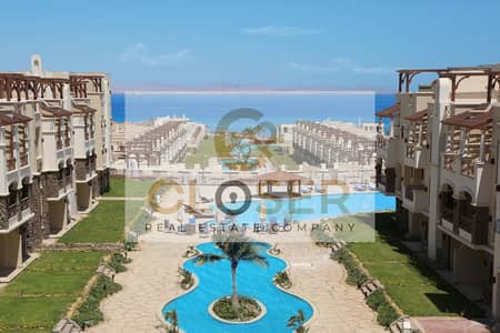 شالية متشطب بالتكيفات استلام سنة بفيو مميز علي البحر في اقوي مشاريع العين السخنة ( Blue Blue ) |Fully Finished Chalet with ACs in One of Ain Sokhna