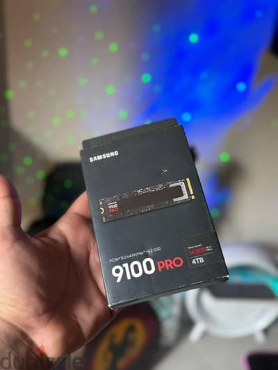 SAMSUNG 4 T. B SSD 9100 PRO متبرشم