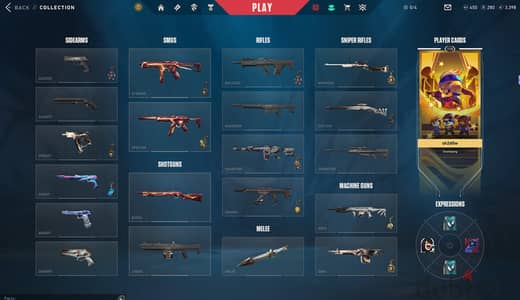 pc valorant account