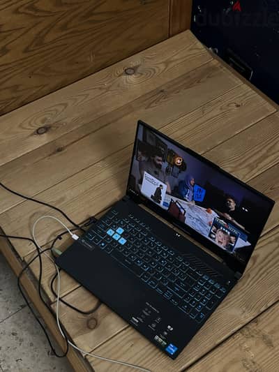 Asus tuff f15 rtx 3050 i5 12500h قطع غيار