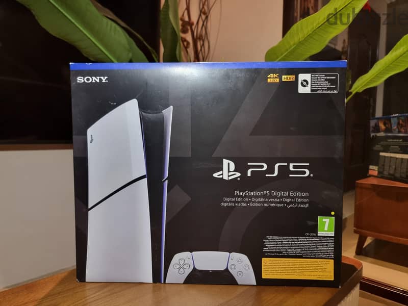 Ps5 Slim Digita 1Tb + 2 Controllers 6