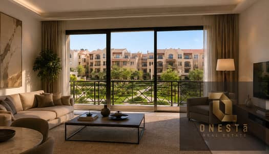شقة للبيع 3 غرف  جاهزة للمعاينة  بفيو مفتوح بحري  بخصم 35% في كمبوند المعادي فيو _ Maadi view الشروق و تسهيلات علي انظمة السداد