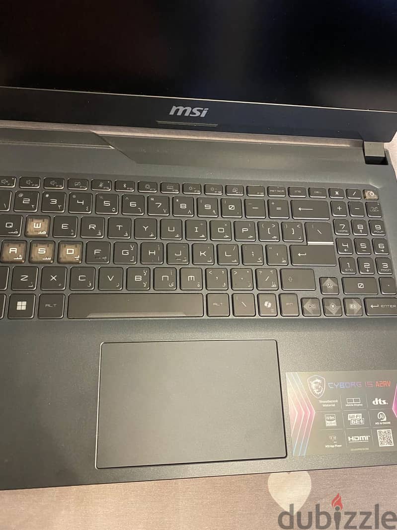Msi cyporg 15 5