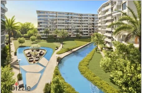 Apartment for sale in the heart of Taj City, Fifth Settlement—directly on the Shinzo Abe Axis and near Cairo International Airport—available with an 8