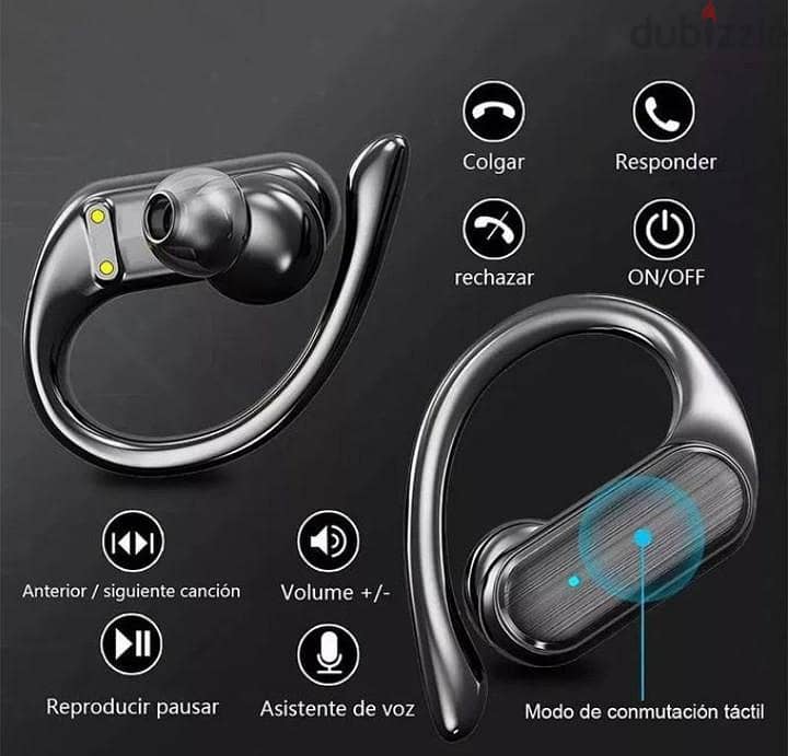 long playtime and touch control earbuds 6