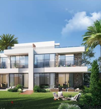 A very special villa for sale in Noor City, old reservation, at the best price and with the longest payment period of 14 years, wide garden view.