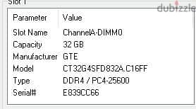LAPTOP RAM ddr4 32g