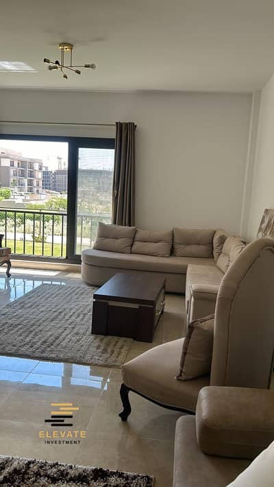apartment 207m with garden 100m fully furnished for rent at  fifth square compound new cairo  super lux