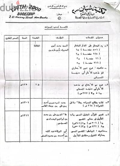 كتب تراث ومخطوطات دينية  كانت فى مكتبة عالم أزهرى