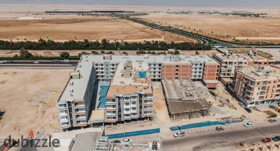 شقة للبيع في قلب مدينة الغردقة استلام في خلال 6 شهور باقساط حتى 48 شهر