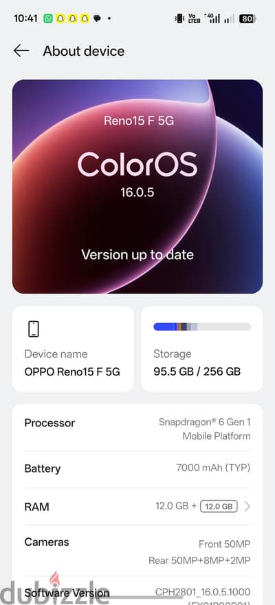 OPPO Reno 15 F