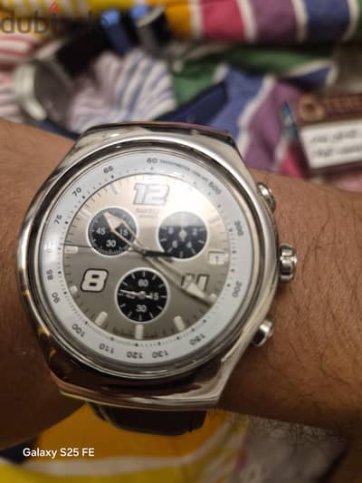 ساعة swatch irony