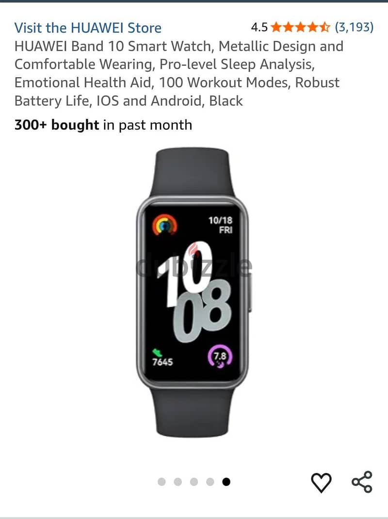 New Huawei Band 10  3