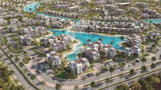 شاليهك بإطلالة لاجون كامل التشطيب | اقل سعر !!  مرحلة جديدة لونش جديد الساحل الشمالي ساحل سيدي حنيش اورا سيلفر ساندس الماظة ترافكو