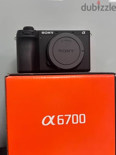 Sony A 6700 Like new
